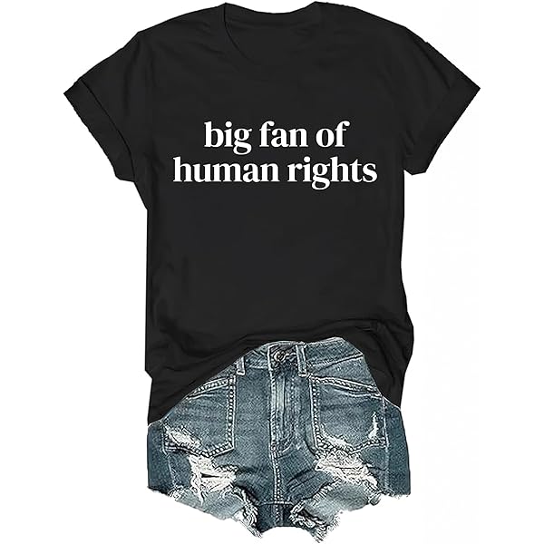 Amazon.com: Big Fan of Human Rights T-Shirt, Human Rights Shirt